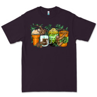 Plum sloth coffee cups Premium Tee - Zillion Design Studio