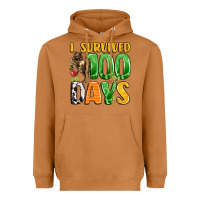 Meerkat dinosaur 100day celebration Heavyweight Hoodie - LillyAllenDesigns