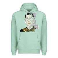 Seafoam RBG Ruth Bader Ginsburg Women Belong In All Places Premium Hoodie - Bettercallsaul