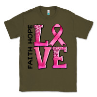 Army Green faith hope love Classic Tee - AdoDesignShop