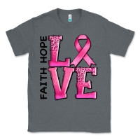 Charcoal Heather faith hope love Classic Tee - AdoDesignShop