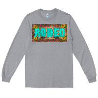 Heather Grey western rodeo sunflowers weapon  license plate template Long Sleeve Tee - BarkalooDesign