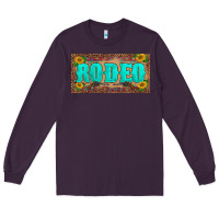 Plum western rodeo sunflowers weapon  license plate template Long Sleeve Tee - BarkalooDesign