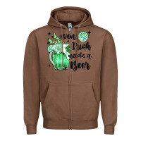 Chestnut even ırısh needs a beer Zipper Hoodie - MaliasSmallBusiness