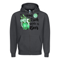 Smoke even ırısh needs a beer Zipper Hoodie - MaliasSmallBusiness