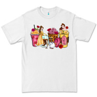 White princess cartoon coffee cups Premium Tee - Zillion Design Studio
