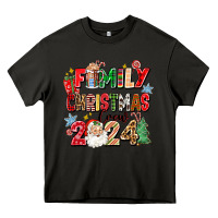 Asphalt family christmas crew 2024 Heavy Core Tee - Zillion Design Studio