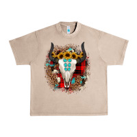 French Oak bullskull christmas Urban Heavy Tee - JahusDesignShop