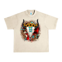 Sandshell bullskull christmas Urban Heavy Tee - JahusDesignShop