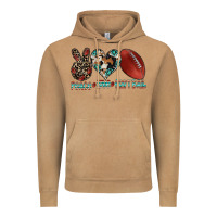 Vintage Camel peace love football Vintage Hoodie - CowhideDigitalArt