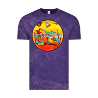 Cloud Purple firefighter coasters Vintage Tee - AdoDesignShop