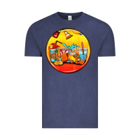 Vintage Denim firefighter coasters Vintage Tee - AdoDesignShop