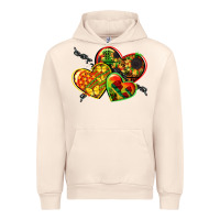 Sandshell juneteenth hearts Urban Hoodie - CowGirlArtShop