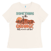 Bone something in the orange Ladies Tee - MaliasSmallBusiness