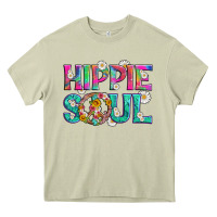 Mossy hippie soul with tie dye and flowers Heavy Core Tee - Artiststas