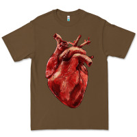 Cacao Anatomical heart Premium Tee - RanaPortraitStore