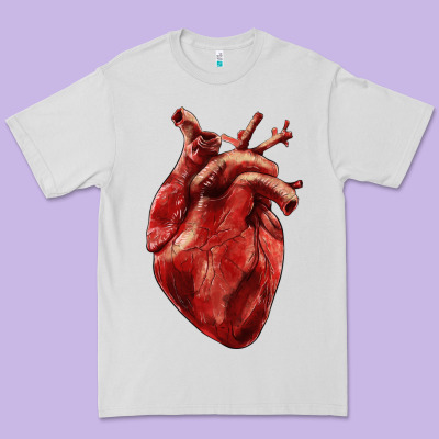 Premium Tee Anatomical heart