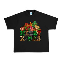Black merry xmas with christmas Urban Heavy Tee - AdoDesignShop