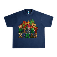 Navy merry xmas with christmas Urban Heavy Tee - AdoDesignShop