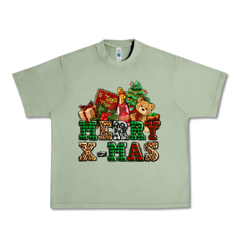 Merry Xmas With Christmas Urban Heavy Tee by AdoDesignShop | Teevron