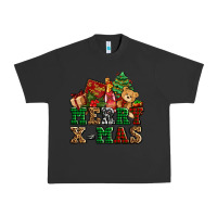 Pigment Black merry xmas with christmas Urban Heavy Tee - AdoDesignShop