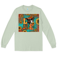 Love Autumn Cow Long Sleeve Tee | Teevron