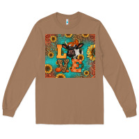 Toasted Coconut love autumn cow Long Sleeve Tee - Jasminsmagicworld
