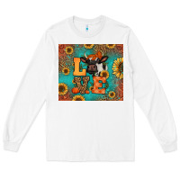White love autumn cow Long Sleeve Tee - Jasminsmagicworld