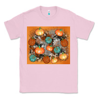 Bubblegum Pink cowhide pumpkin Classic Tee - AdoDesignShop