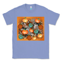 Colony Blue cowhide pumpkin Classic Tee - AdoDesignShop
