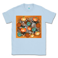 Dusty Blue cowhide pumpkin Classic Tee - AdoDesignShop
