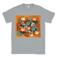 Heather Grey cowhide pumpkin Classic Tee - AdoDesignShop
