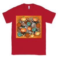 Red cowhide pumpkin Classic Tee - AdoDesignShop