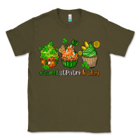 Army Green sweet st patricks day cupcake Classic Tee - AdoDesignShop