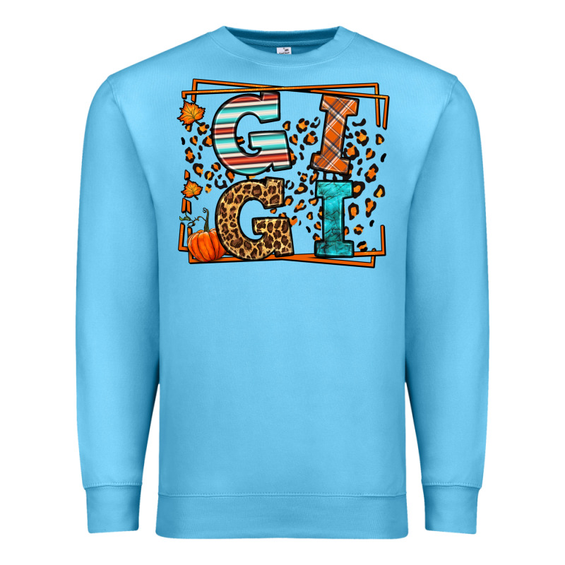 Fall Autumn Leopard Gigi Premium Sweatshirt by LillyAllenDesigns | Teevron