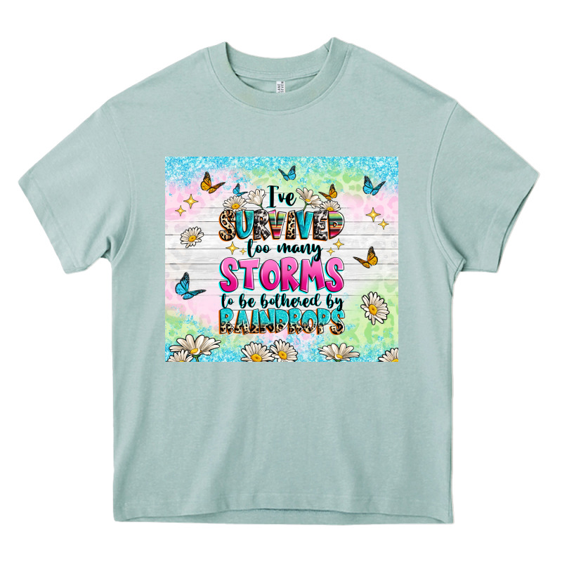 Ive Survived Too Many Storms Heavy Core Tee by texasbilliewilder | Teevron