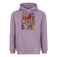 Lavender i just want to be loved bayau Heavyweight Hoodie - LillyAllenDesigns