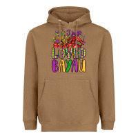 Toasted Coconut i just want to be loved bayau Heavyweight Hoodie - LillyAllenDesigns