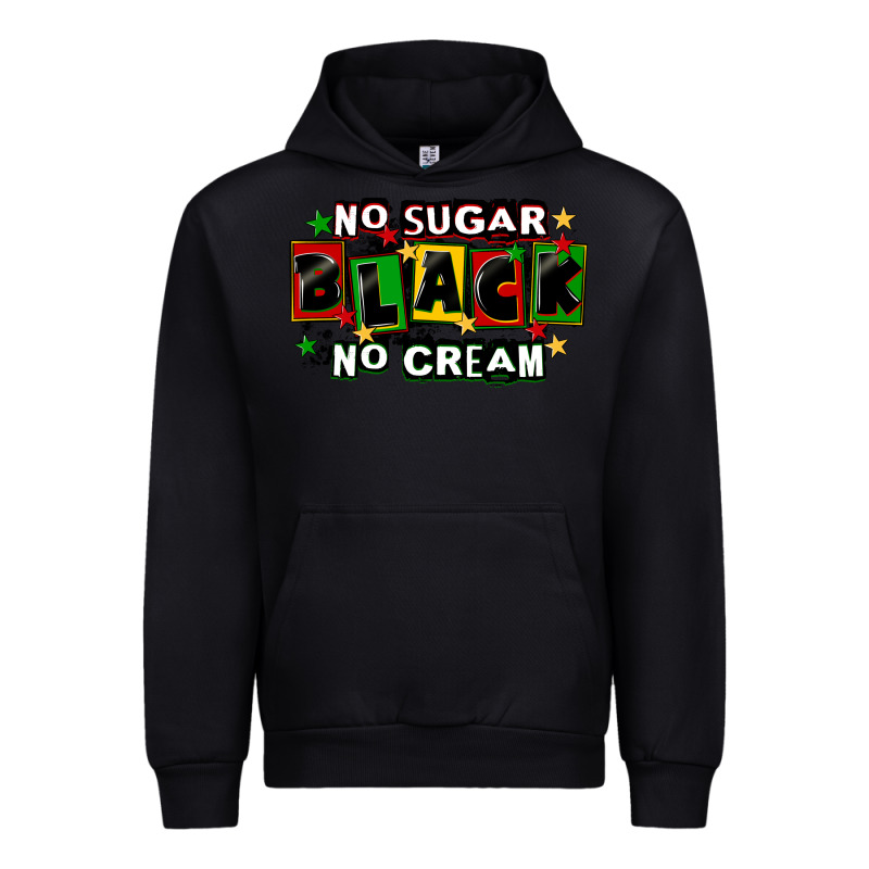 No Sugar No Cream Black Urban Hoodie by CowGirlArtShop | Teevron