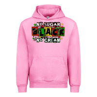 Fuchsia Pink no sugar no cream black Urban Hoodie - CowGirlArtShop
