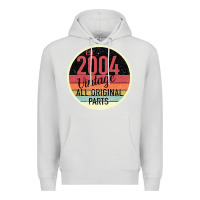 Dove Grey 15th Birthday gift Vintage 2004 Premium Hoodie - Bettercallsaul