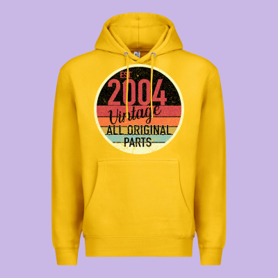 15th Birthday Gift Vintage 2004 Premium Hoodie Designed By Bettercallsaul