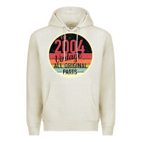 Oatmeal Heather 15th Birthday gift Vintage 2004 Premium Hoodie - Bettercallsaul