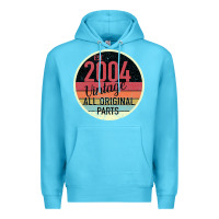 Ocean Blue 15th Birthday gift Vintage 2004 Premium Hoodie - Bettercallsaul