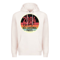 Pale Pink 15th Birthday gift Vintage 2004 Premium Hoodie - Bettercallsaul