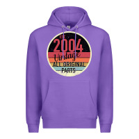 Purple 15th Birthday gift Vintage 2004 Premium Hoodie - Bettercallsaul