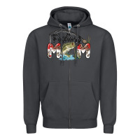 Smoke fishing mom Zipper Hoodie - MaliasSmallBusiness