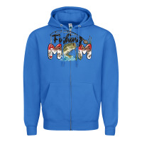 True Royal fishing mom Zipper Hoodie - MaliasSmallBusiness
