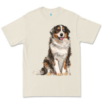 Bone Australian shepherd Premium Tee - RanaPortraitStore