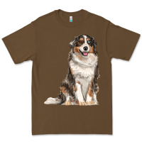 Cacao Australian shepherd Premium Tee - RanaPortraitStore